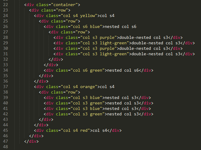 html-nested-columns